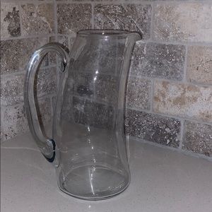 Glass pitcher